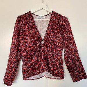 MUSIER sexy 1970s style top